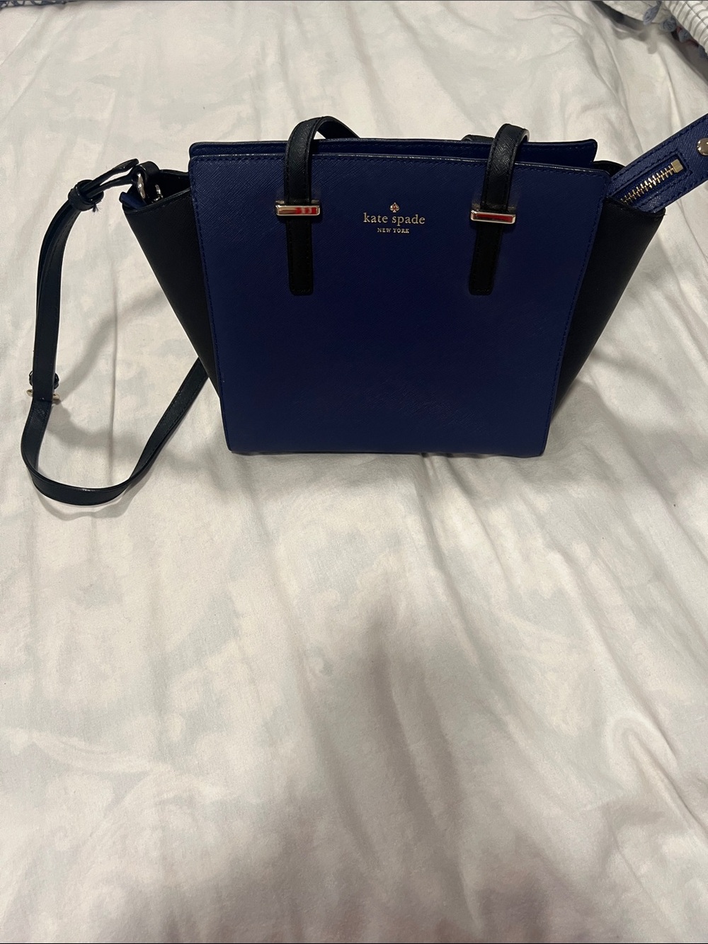 Kate Spade New York Blue Winged Satchel